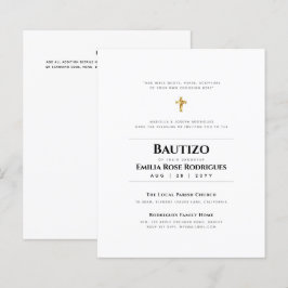 Elegant Modern BAUTIZO Bautismo Baptism - ADD VERS