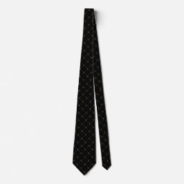 Elegant Modern Black Honeycomb Mönster  Slips