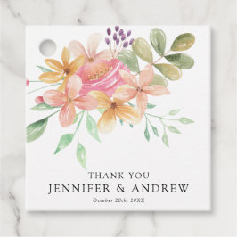 Elegant Modern Blommig Klassiker Gåvor Etiketter