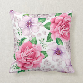 Elegant Modern Blommigt Kudde