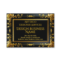 Elegant modern blomster guld svart utsmyckad