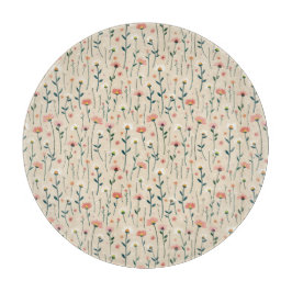 Elegant Modern Boho Chic WildBlomskärningspunkt