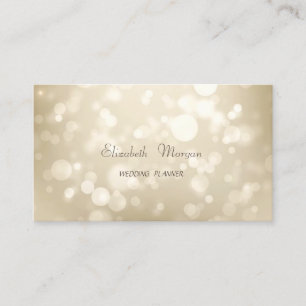 Elegant Modern Bokeh Visitkort