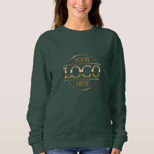 Elegant Modern Branded Business Mörk grönt Persona T Shirt