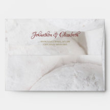 Elegant Modern Bröllop Etheral White Doughnut