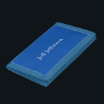 Elegant Modern Calligraphy Namn Professionell Blue<br><div class="desc">Den här mallen kan anpassas för att uppfylla alla professioneller.</div>