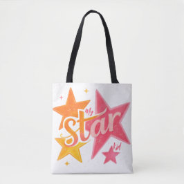 Elegant modern canvas create your own for her tygkasse