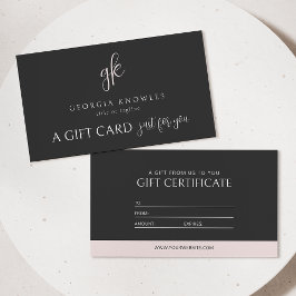 Elegant Modern certifikat för  Rosa