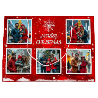 Elegant Modern Christmas Family Photo Design