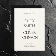 Elegant Modern Clean White Bröllop