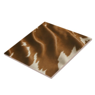 Elegant Modern Cow Faux Leather Collection Kakelplatta