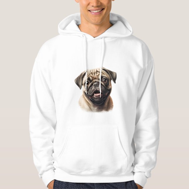 Elegant Modern Cute Custom Add Your Own Photo Hoodie (Framsida)