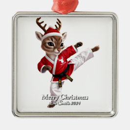 Elegant Modern Enkel Vintage - jul i familjen Julgransprydnad Metall