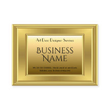 Elegant Modern Faux Guld Metall minimalist