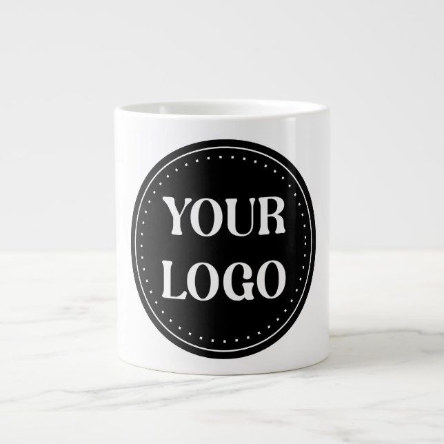 elegant, modern, förfinad och redigerbar. jumbo mugg (Framsidan)