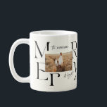 Elegant modern fototypografi för god jul kaffemugg<br><div class="desc">Modern elegant - minimal grafisk typografi god jul-design. En del av en fet roligt helgdag-samling.</div>