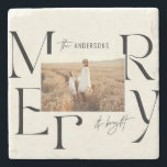 Elegant modern fototypografi för god jul stenunderlägg<br><div class="desc">Modern elegant - minimal grafisk typografi god jul-design. En del av en fet roligt helgdag-samling.</div>