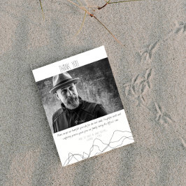 Elegant Modern funktionellt tackkort Tack Kort