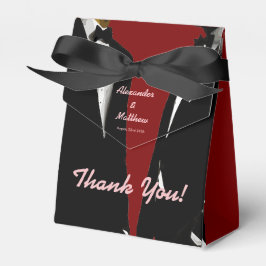 Elegant Modern Gay Manar Bröllop Presentaskar