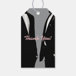 Elegant Modern Gay Manar Bröllop Presentetikett