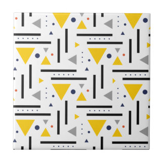 Elegant Modern Geometric Mönster Ceramic Tile Kakelplatta
