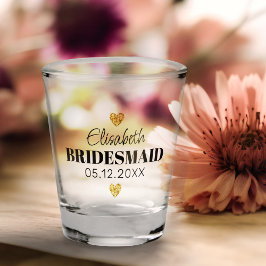 Elegant Modern Glitter Hearts-Anpassningsbarna Cut