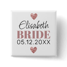 Elegant Modern Glitter Hearts-Anpassningsbarna Cut