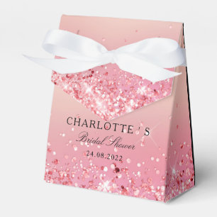 Elegant Modern Glitter Möhippa Geschenkscha Presentaskar