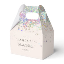 Elegant Modern Glitter Möhippa Geschenkscha