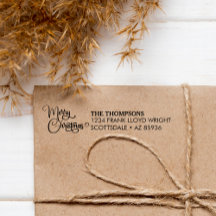 Elegant Modern God jul Anpassningsbar Family