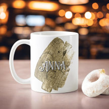 Elegant Modern Guld Namn