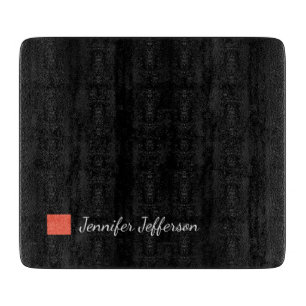 Elegant Modern Handskrift Plain Black