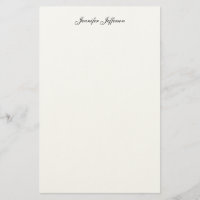 Elegant modern handstil Plain Professional Namn