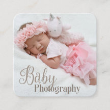 Elegant Modern Light Template Baby-fotoskrivare