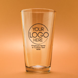 Elegant Modern Logotyp Employee/Company SWAG Glaskopp