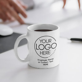Elegant Modern Logotyp Employee/Company SWAG Kaffemugg