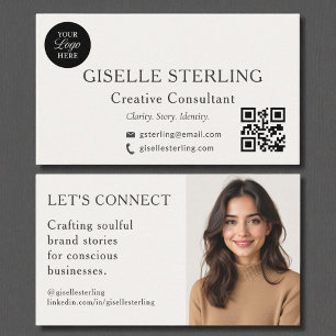 Elegant Modern Logotyp med minimal Professionell, Visitkort