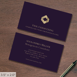 Elegant Modern Luxury Logotyp Visitkort