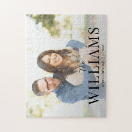 Elegant Modern Minimal jul, par foto Pussel