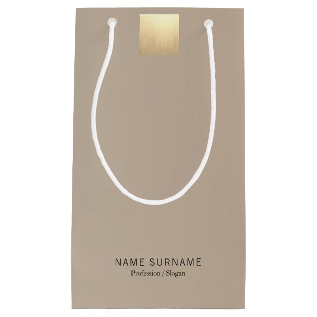 Elegant Modern Minimal Pastel Beige-övertoning Gul (Framsidan)