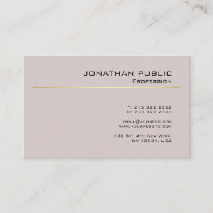 Elegant Modern minimal Professionell enkel Visitkort