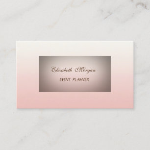 Elegant Modern Minimalism Professionell Visitkort