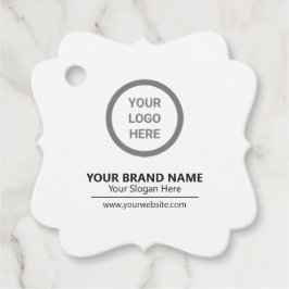 Elegant Modern minimalist Brand Logotyp Eco-Märkre Gåvor Etiketter