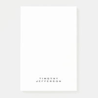 Elegant Modern Minimalist Own Namn