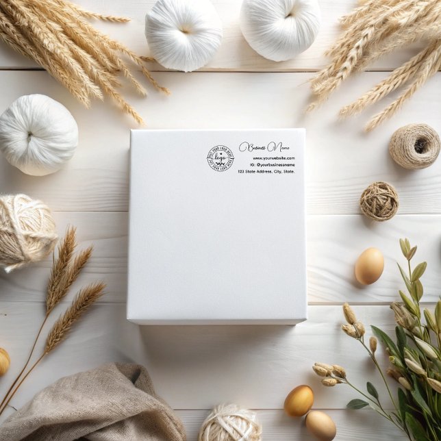 Elegant Modern minimalistisk, konturfjädring, fjär Stämpel (Skapare uppladdad)