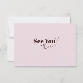 Elegant Modern Minimalistisk QR-kod Bröllop OSA Kort