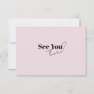 Elegant Modern Minimalistisk QR-kod Bröllop OSA Kort