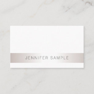 Elegant Modern Minimalistiskt vanligt Trendig Salo Visitkort