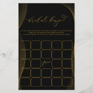 Elegant Modern Möhippa Bingo-spel