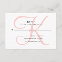 Elegant Modern Monogram för Rosans OSA
